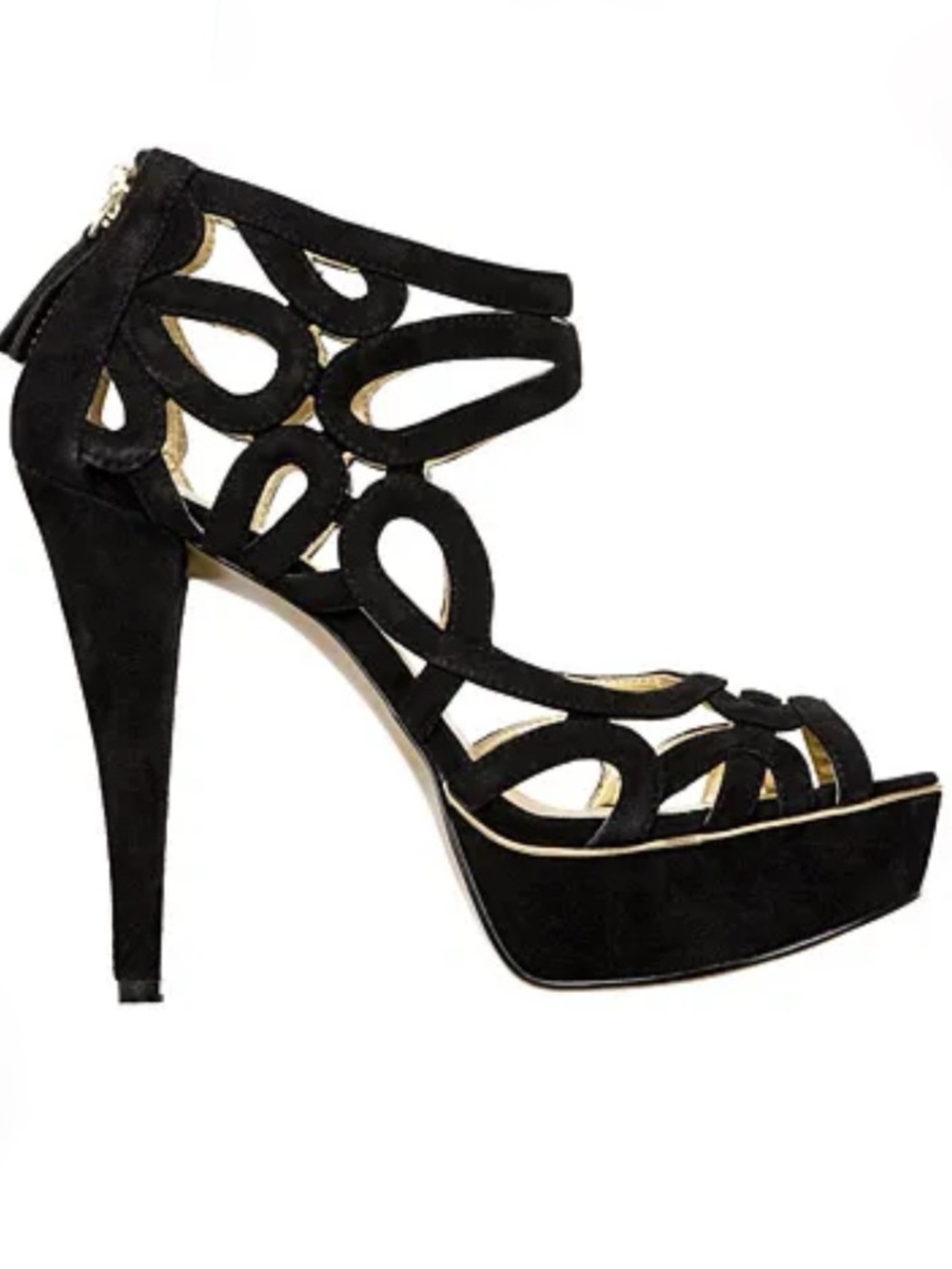 Nine West Baroque Cage Sandal Heel
